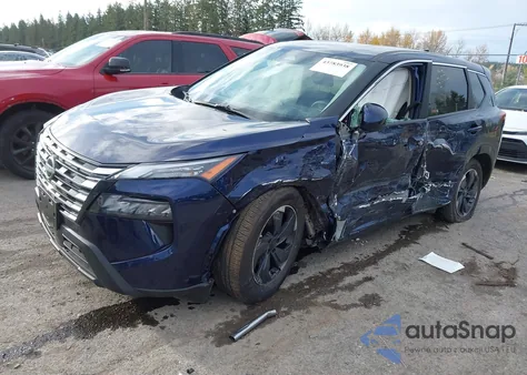 2025 Nissan Rogue Sv Intelligent Awd z USA, uszkodzony, nr VIN JN8BT3BB1SW167150